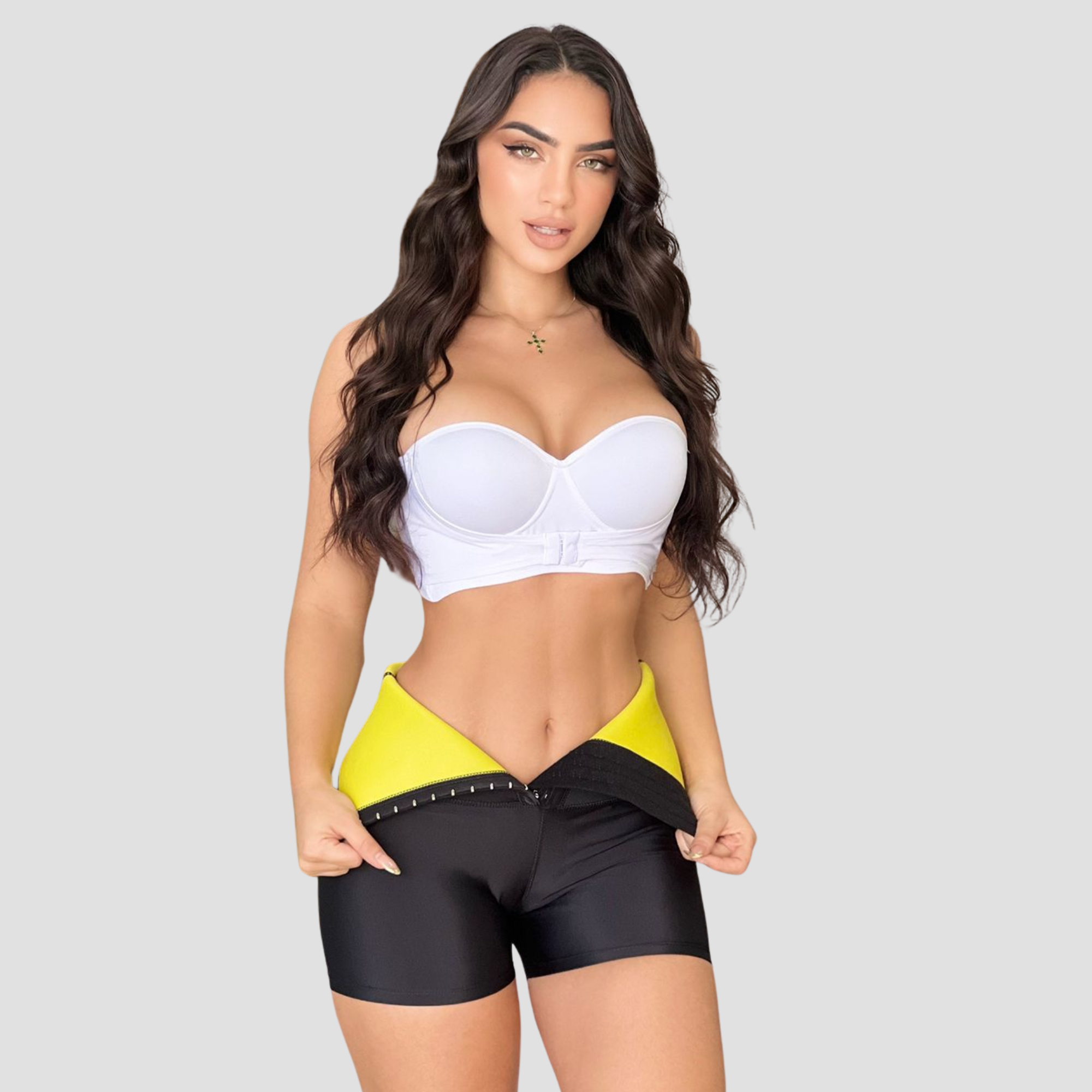 Faja Short Cinturilla Efecto Sauna