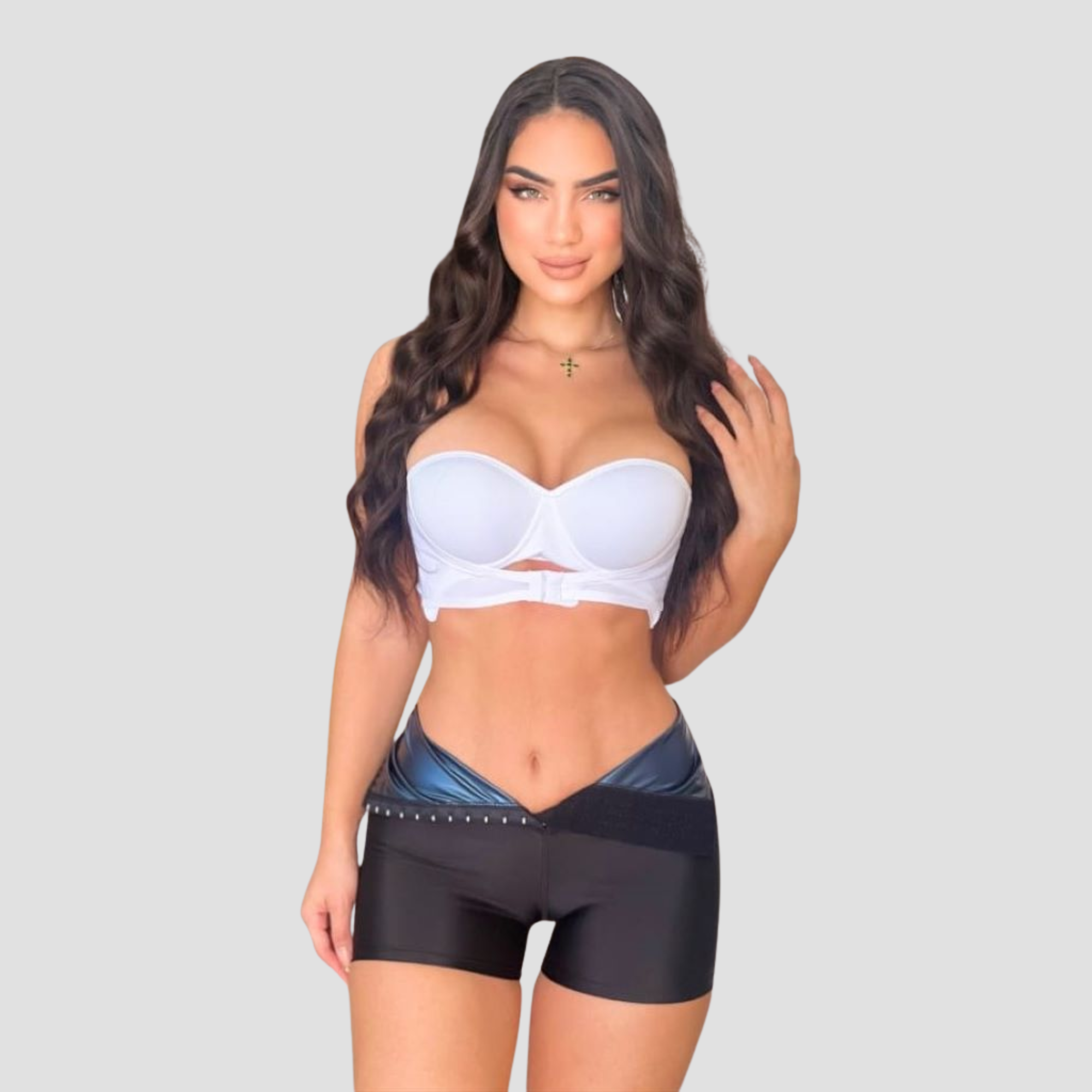 Faja Short Cinturilla Efecto Sauna Osmotex