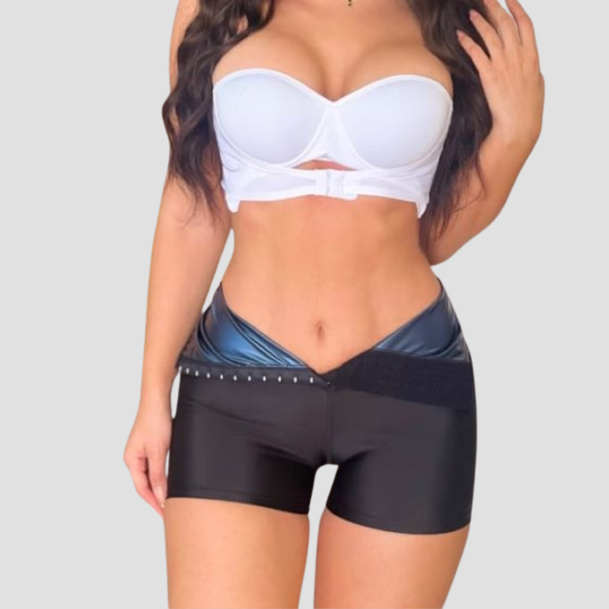 Faja Short Cinturilla Efecto Sauna Osmotex