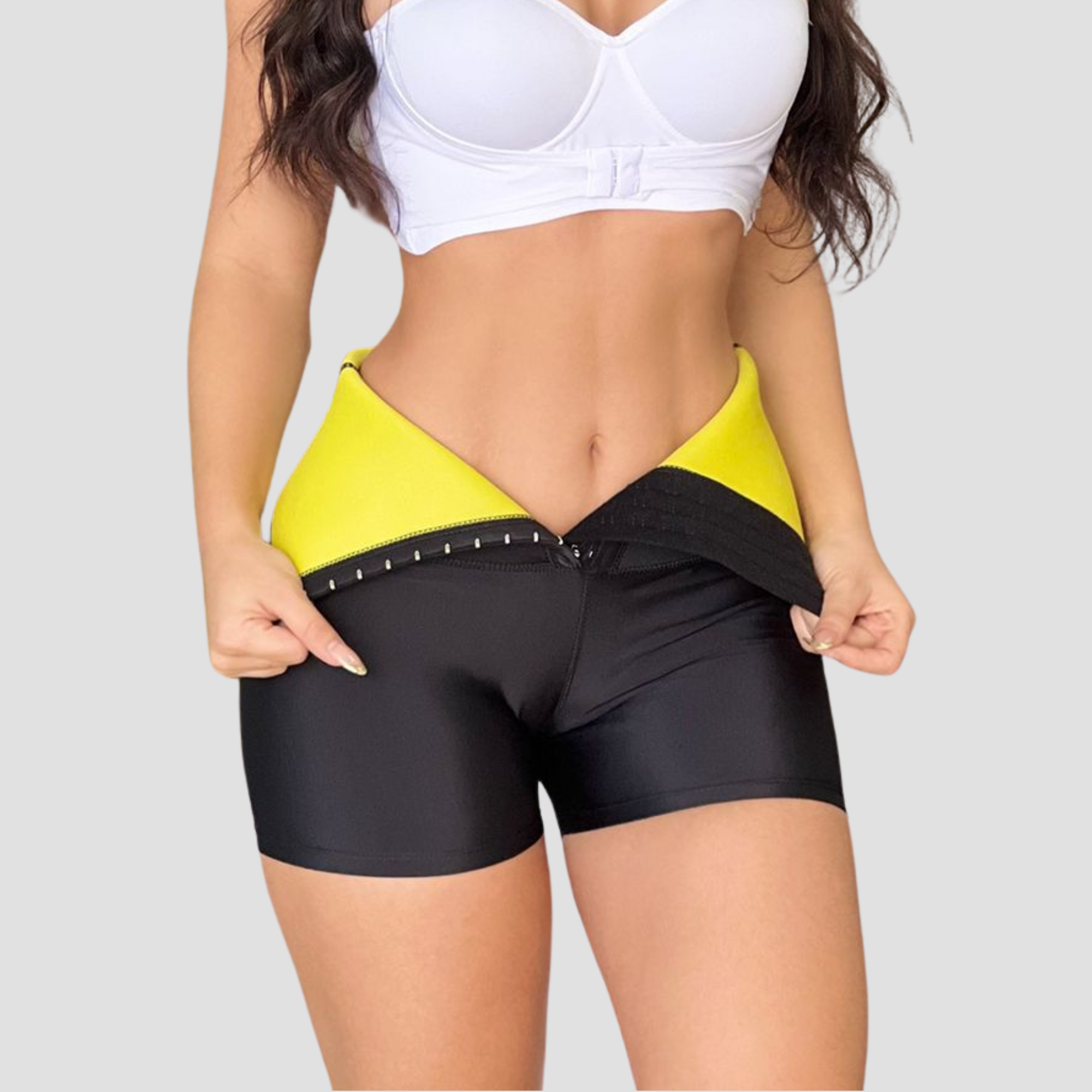 Faja Short Cinturilla Efecto Sauna