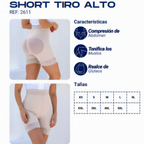 Short Faja Levanta Cola 