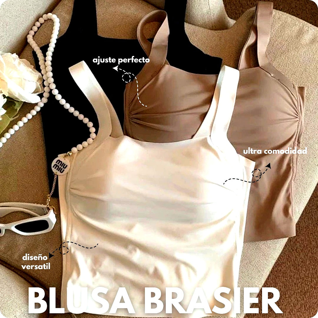 Blusa Para Mujer Con Sujetador Integrado